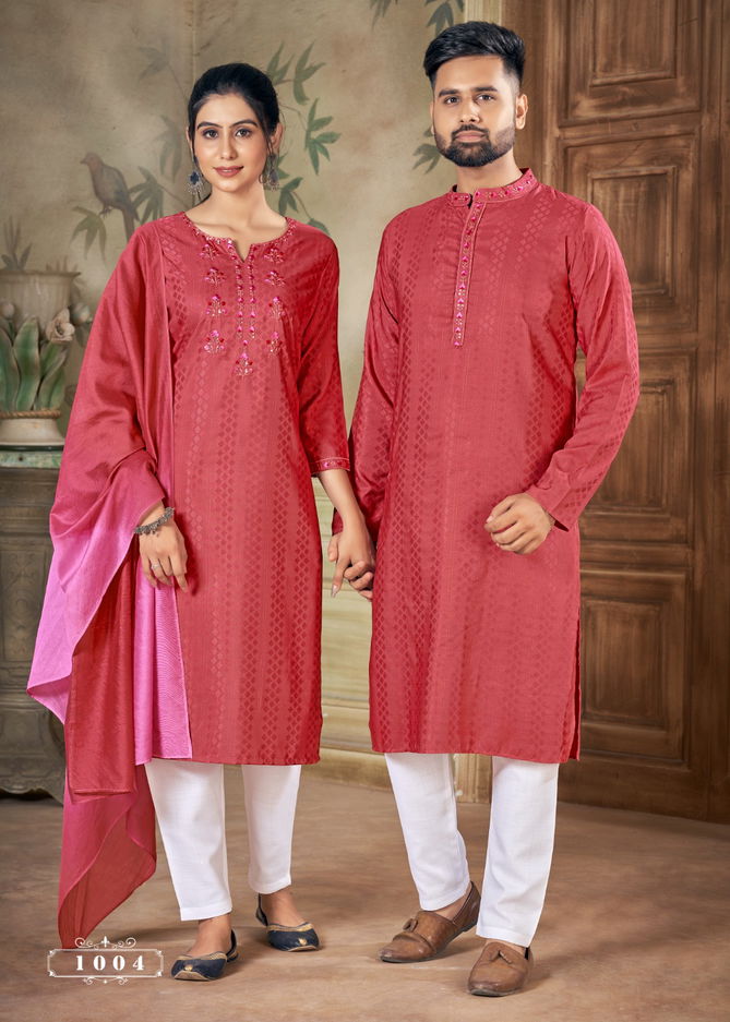 Royal Couple Vol 12 By Banwery Couple Kurta Set Catalog
